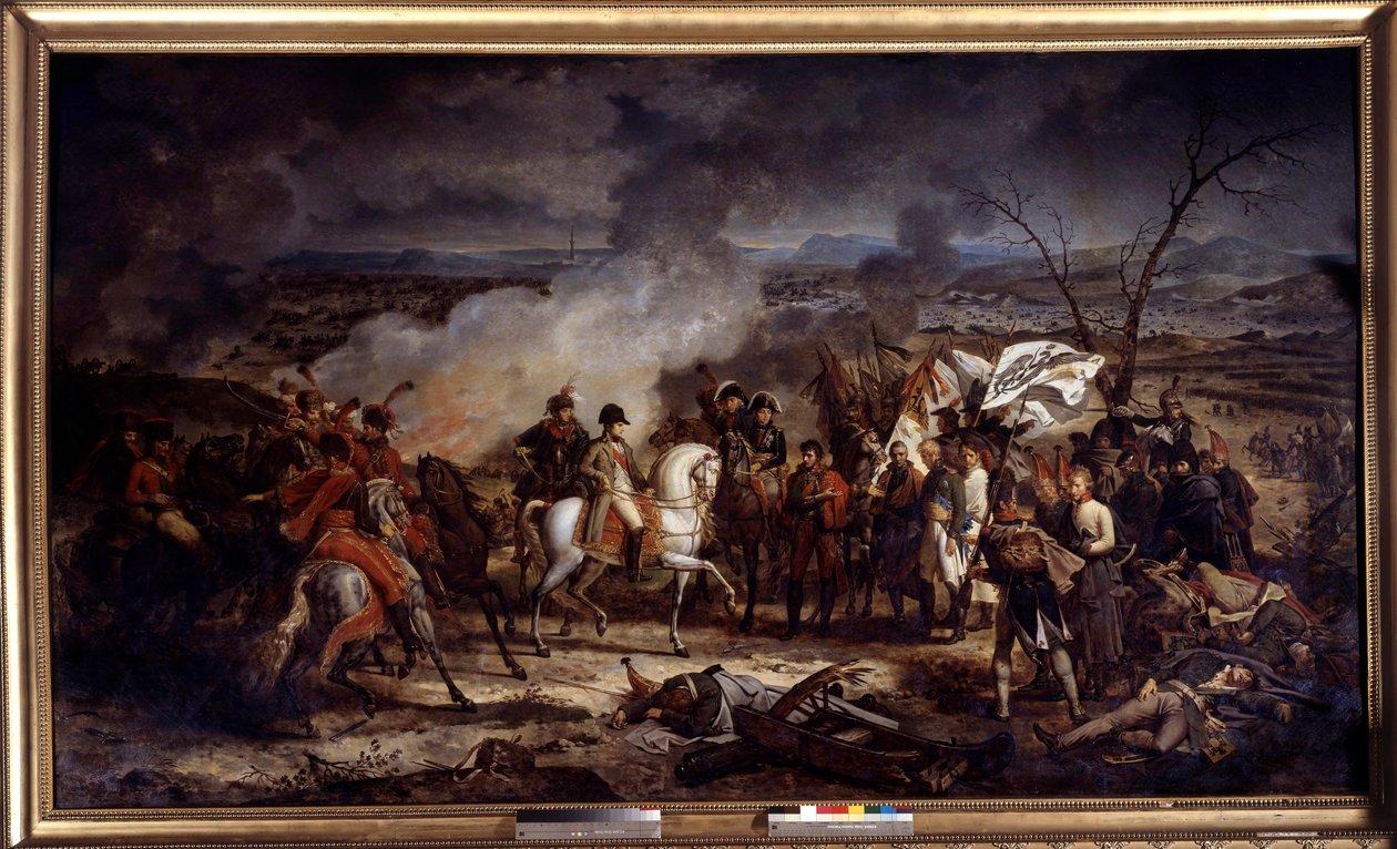 Napoleon I. während der Schlacht von Austerlitz am 2.12.1805 von Carle Vernet