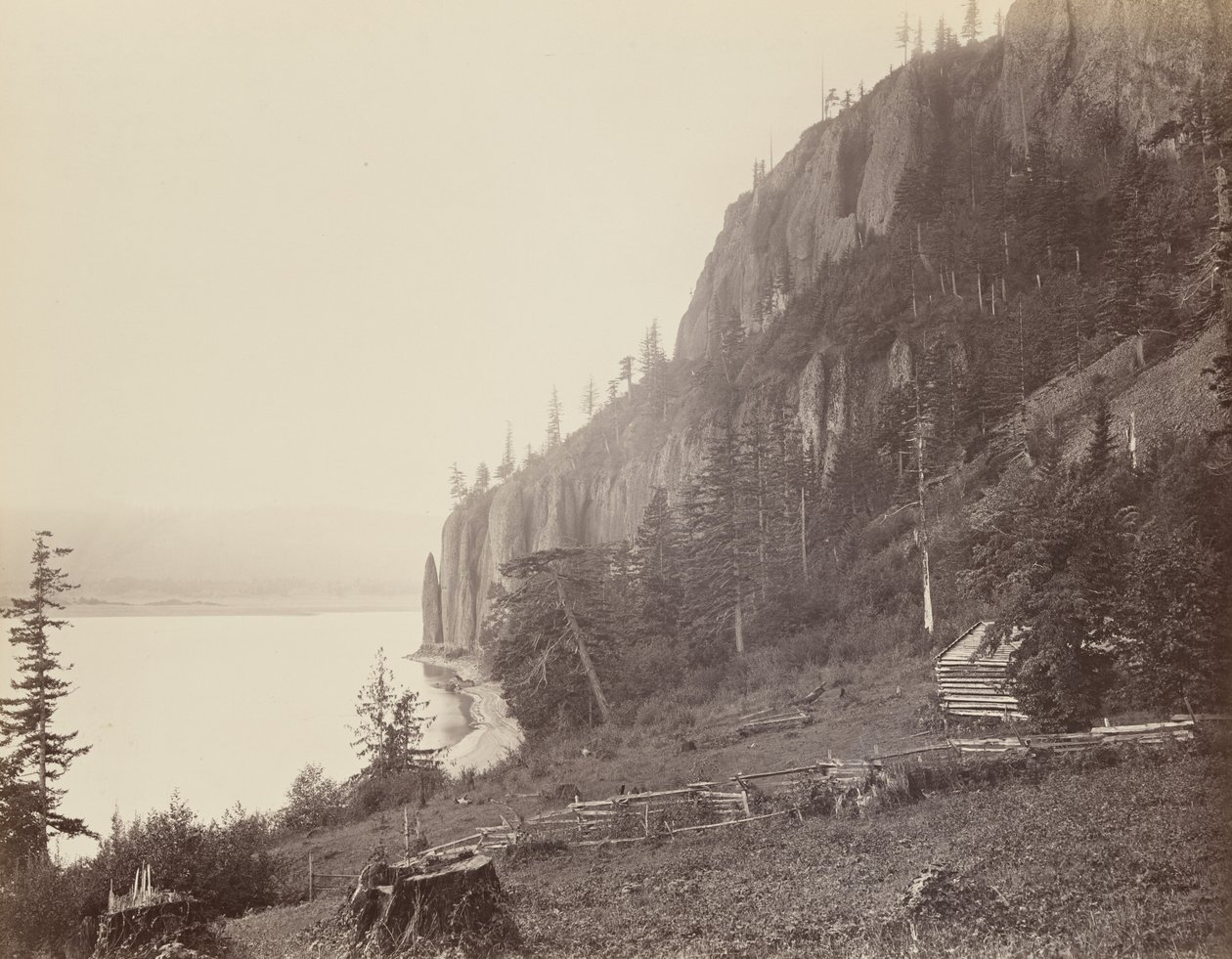 Kap Horn, Columbia River von Carleton Emmons Watkins