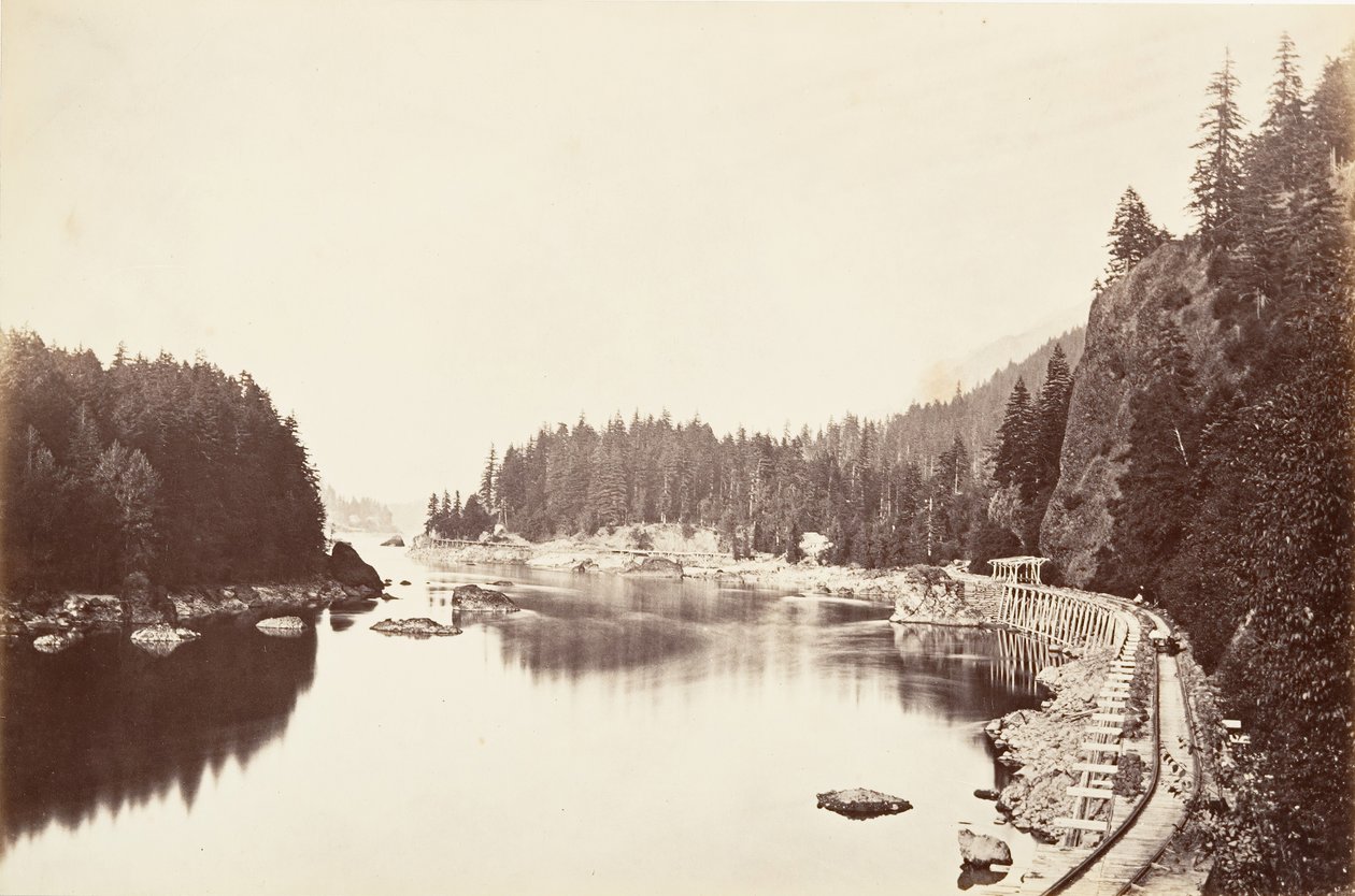 Zahnbrücke, Oregon von Carleton Emmons Watkins