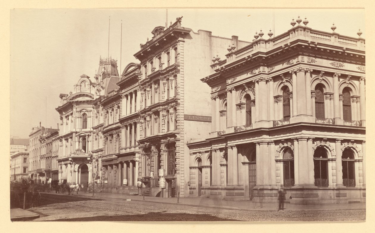 [Cal. St. Blick nach Osten, S.F.] von Carleton Watkins