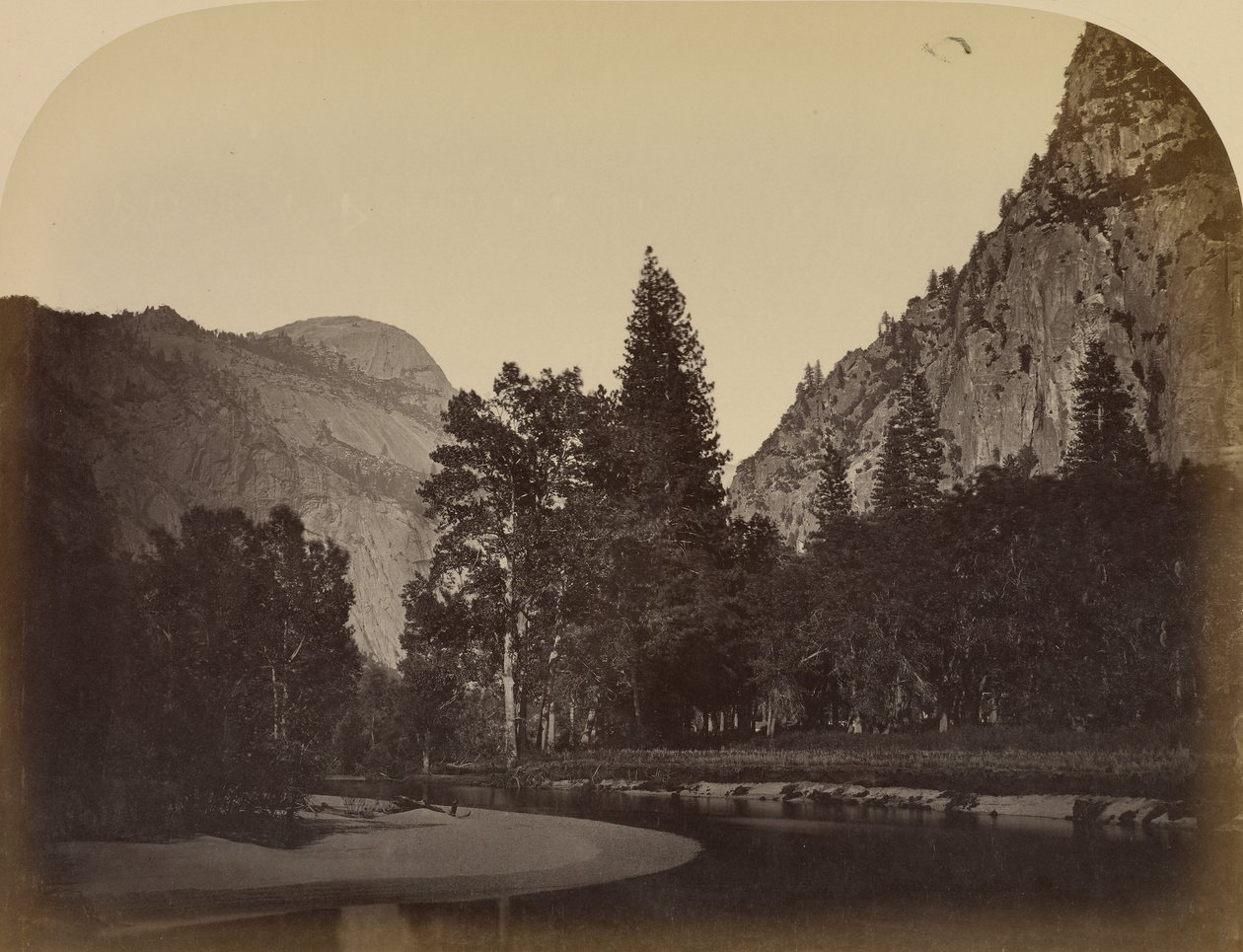 Camp Grove - Yo Semite von Carleton Watkins