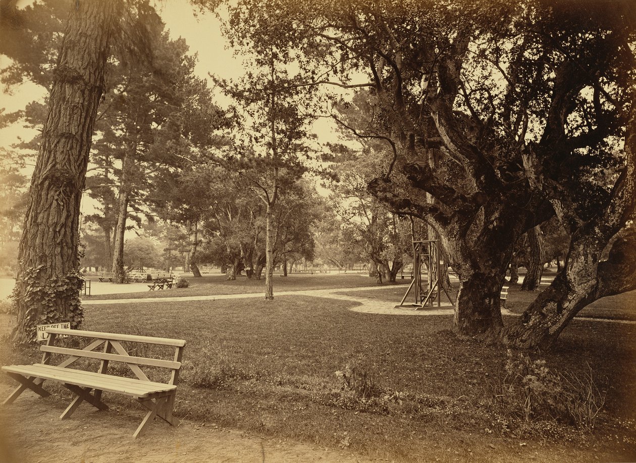 [Monterey, Kalifornien. Hotel Del Monte, Rasenansicht.] von Carleton Watkins