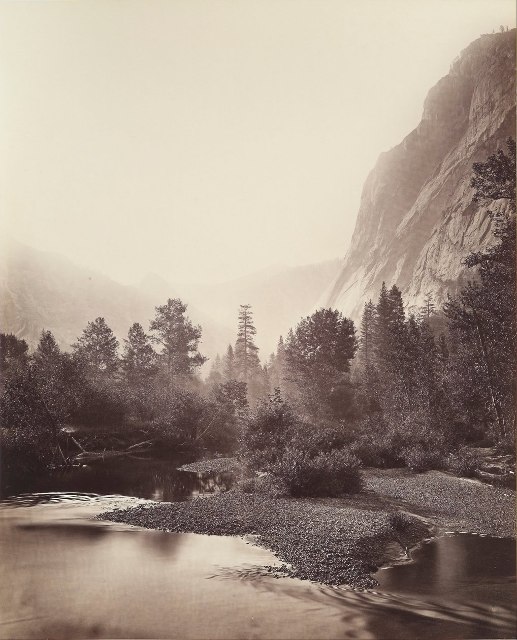 Mount Starr King, Yosemite, Nr. 69 von Carleton Watkins