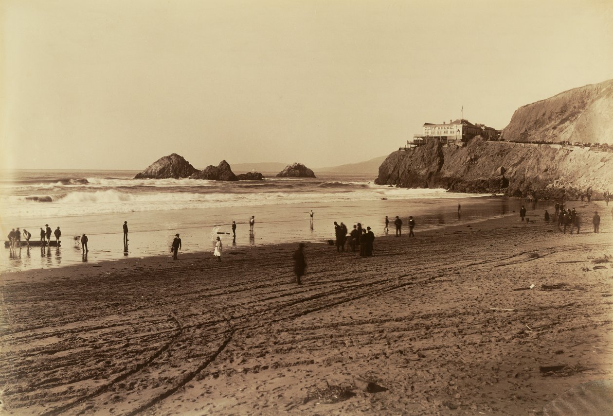 Das Cliff House, San Francisco von Carleton Watkins