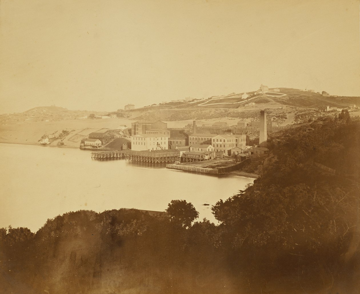 [Wollmühle, San Francisco] von Carleton Watkins