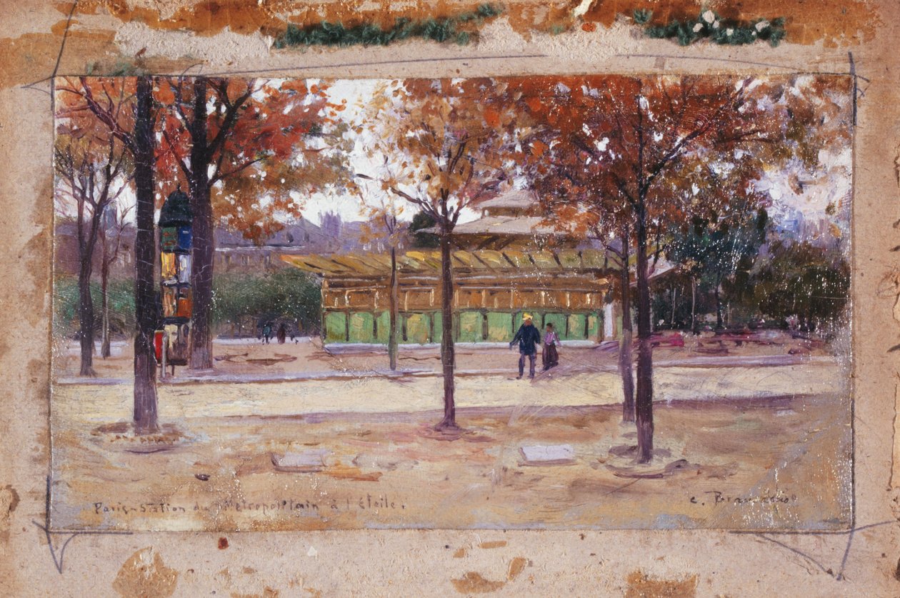 Eingang zur Métro, Place de l