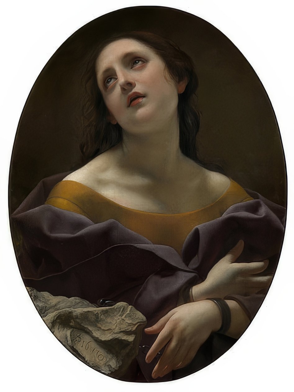 Allegorie der Geduld. 1677 von Carlo Dolci