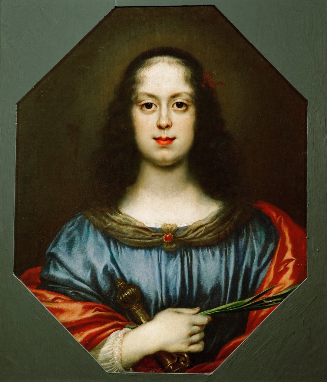 Porträt von Vittoria della Rovere 1622-1694 als Heilige Katharina, 1640er von Carlo Dolci