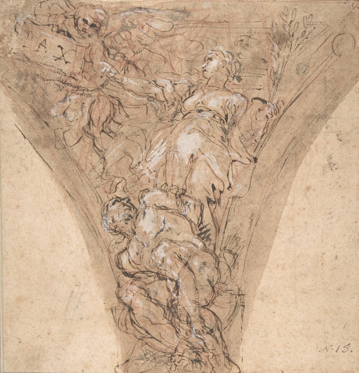 Allegorische Figur des Friedens, 1625-1713 von Carlo Maratti