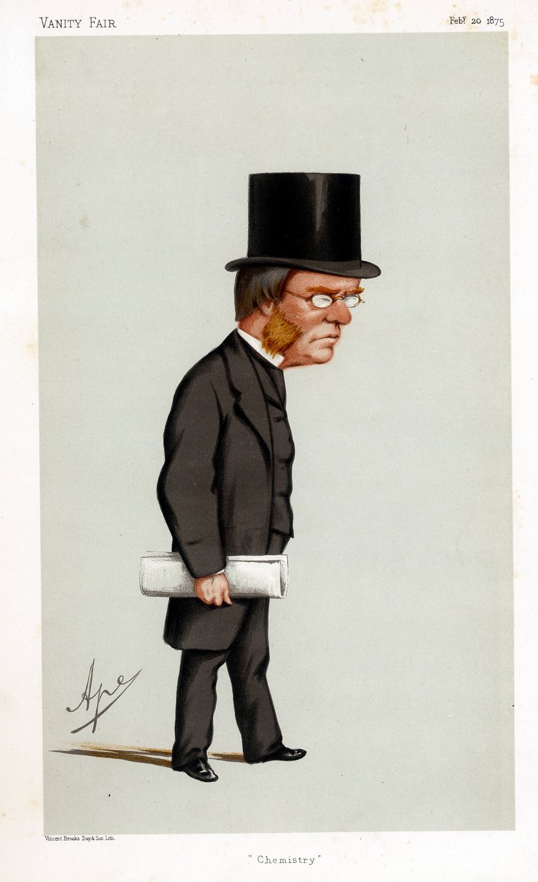 Lyon Playfair, schottischer Chemiker, Politiker und Administrator, 1875 von Carlo Pellegrini