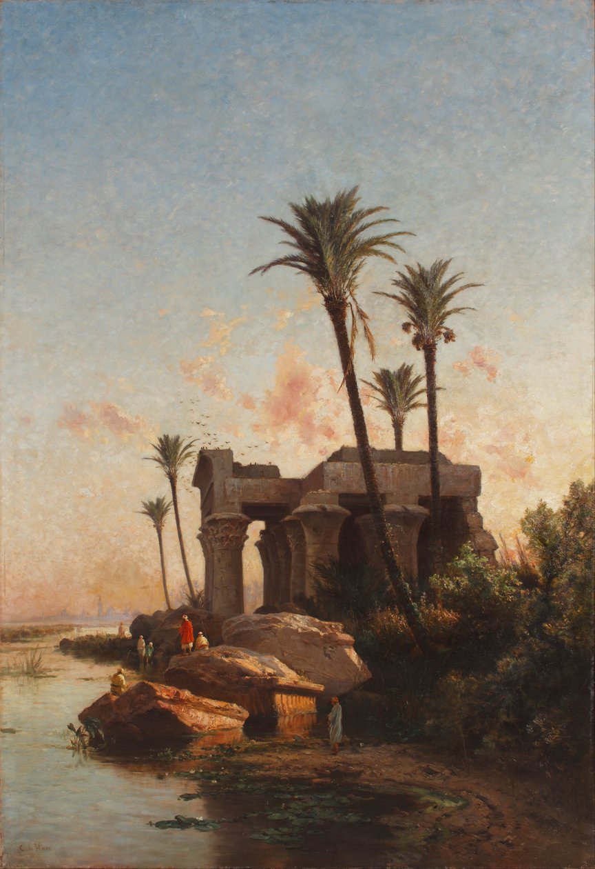 Ägyptische Landschaft von Carlos de Haes