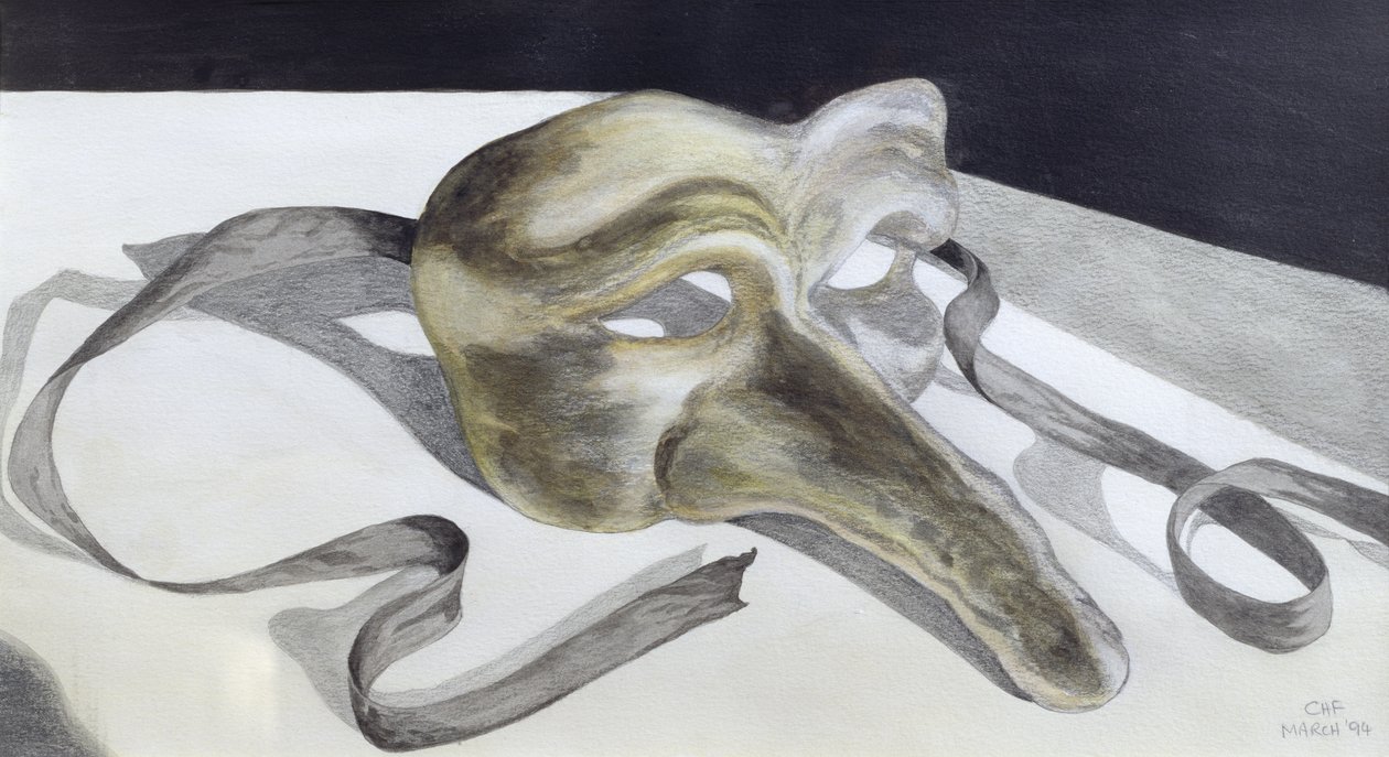 Karnevalsmaske II von Carolyn Hubbard Ford