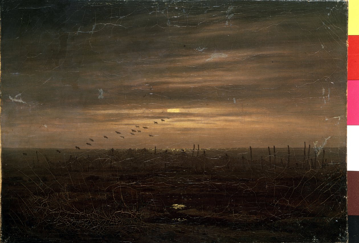 Die Fischernetze von Caspar David Friedrich
