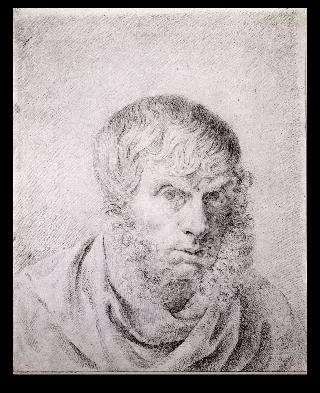Selbstporträt, ca. 1810 von Caspar David Friedrich