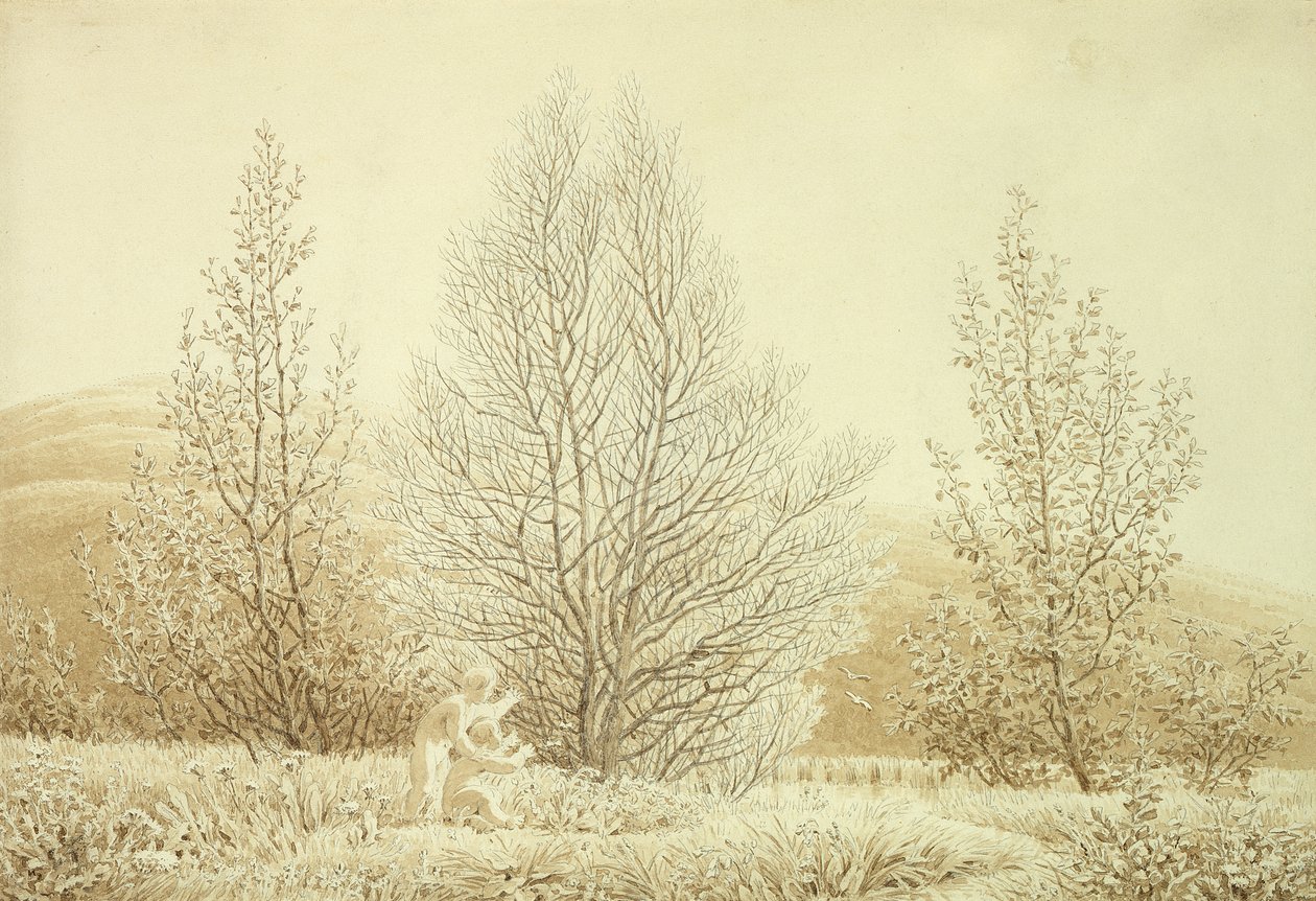 Frühling von Caspar David Friedrich