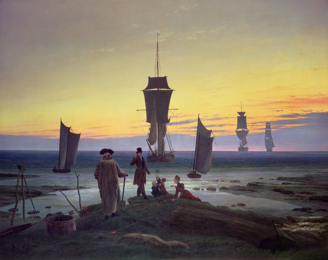 Die Lebensstufen von Caspar David Friedrich
