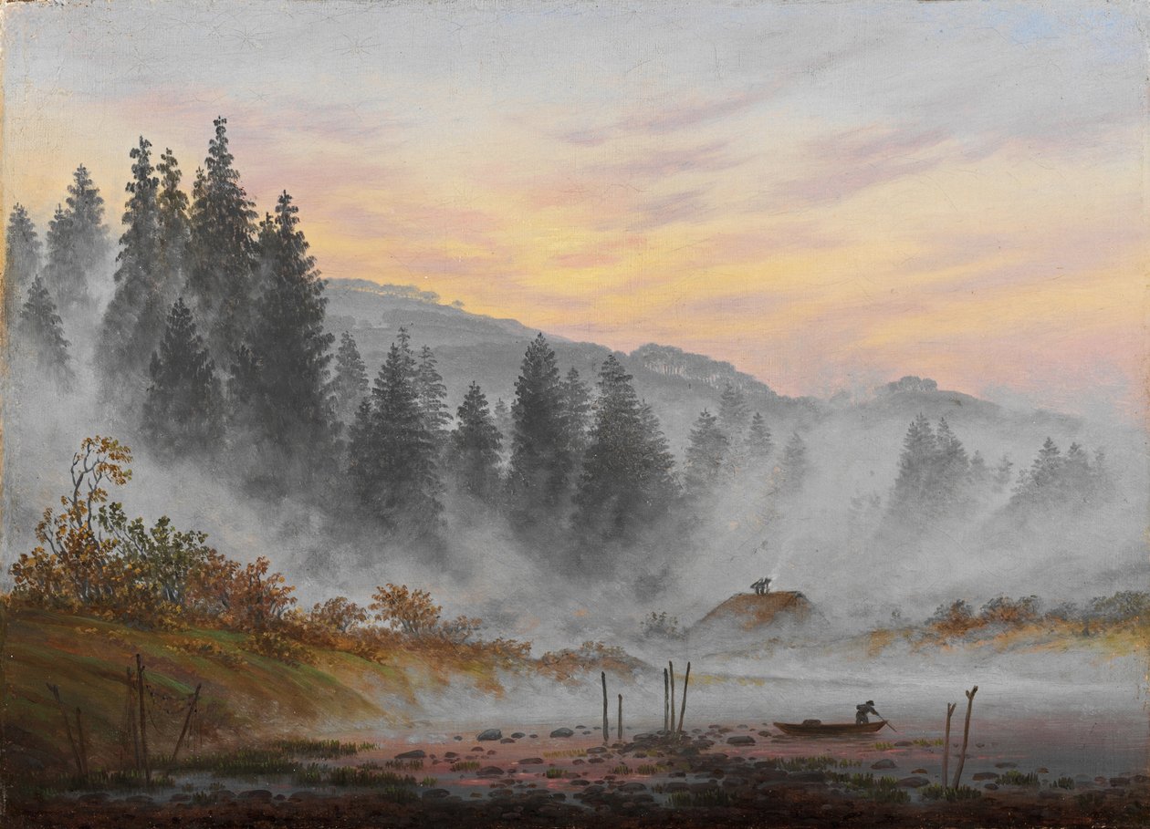 Die Tageszeiten: Der Morgen von Caspar David Friedrich