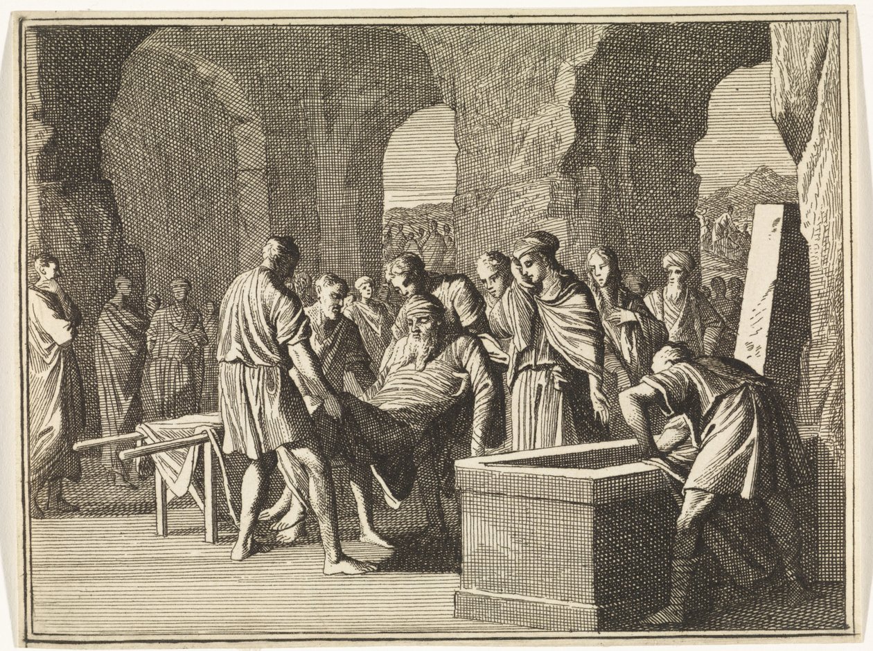Begräbnis von Jakob von Caspar Luyken