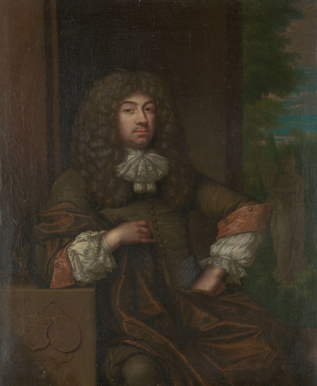 Porträt von Jan Boudaen Courten (1635-1716), Herr von St. Laurens, Schellach und Popkensburg, Richter und Schöffe von Middelburg von Caspar Netscher (copy after)