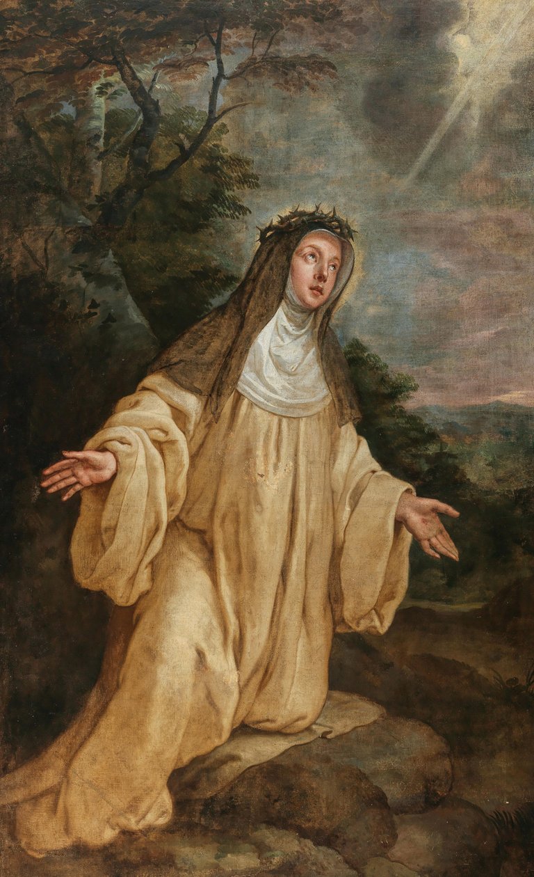 Heilige Katharina von Siena von Caspar de Crayer