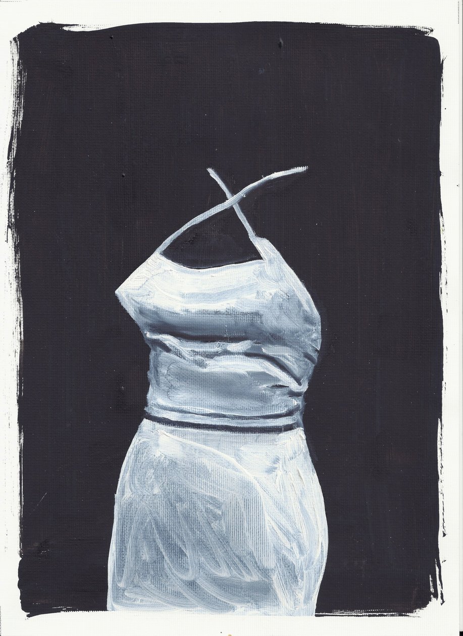 Das Mädchen oben 1, vorne, 2012 von Cathy Lomax