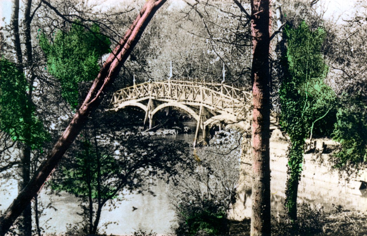 Brücke über die Themse bei Nuneham Courtenay, Oxfordshire, 1926 von Cavenders Ltd