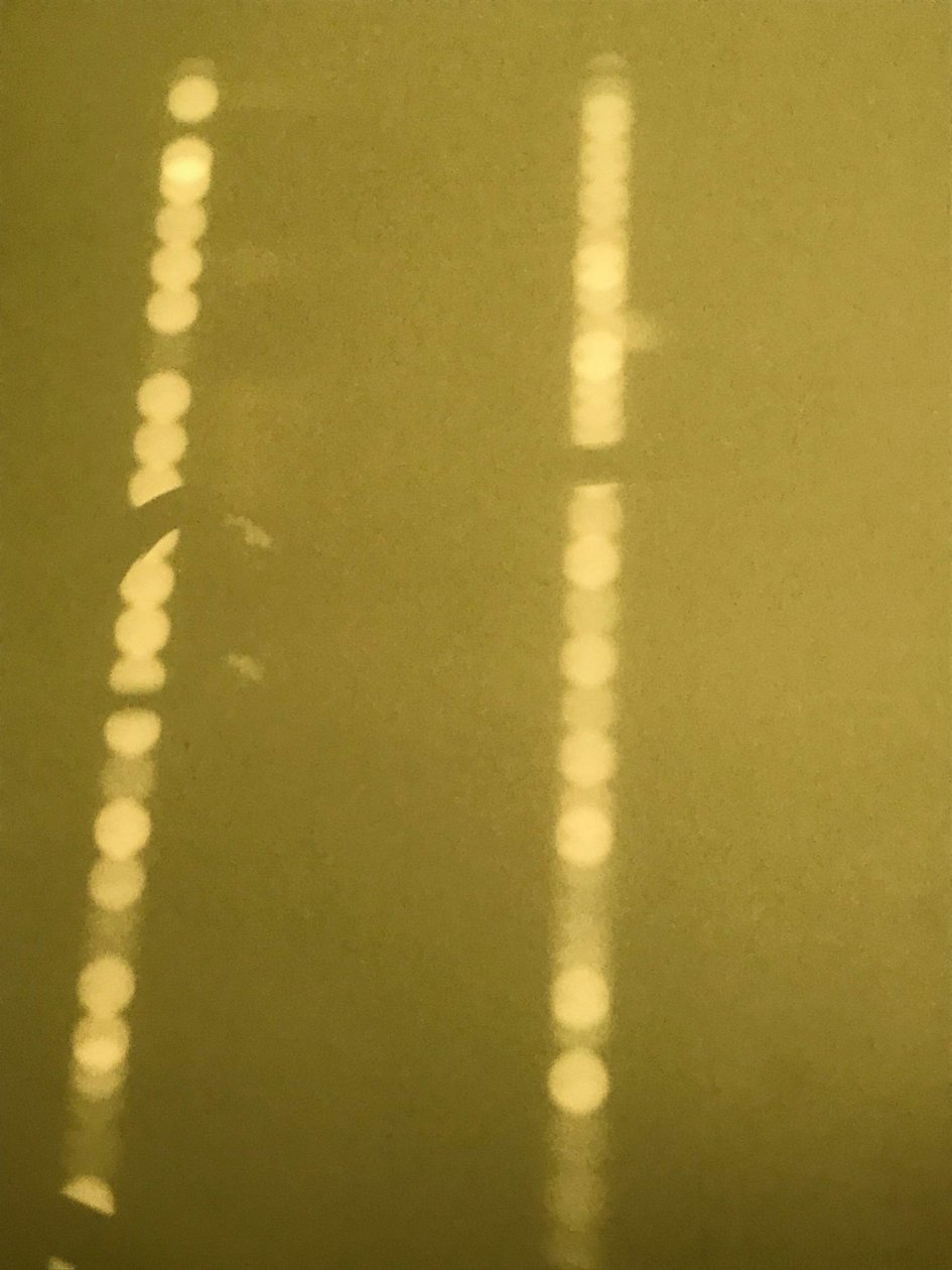 Komposition - Licht, 2019 von Cécile Jamet