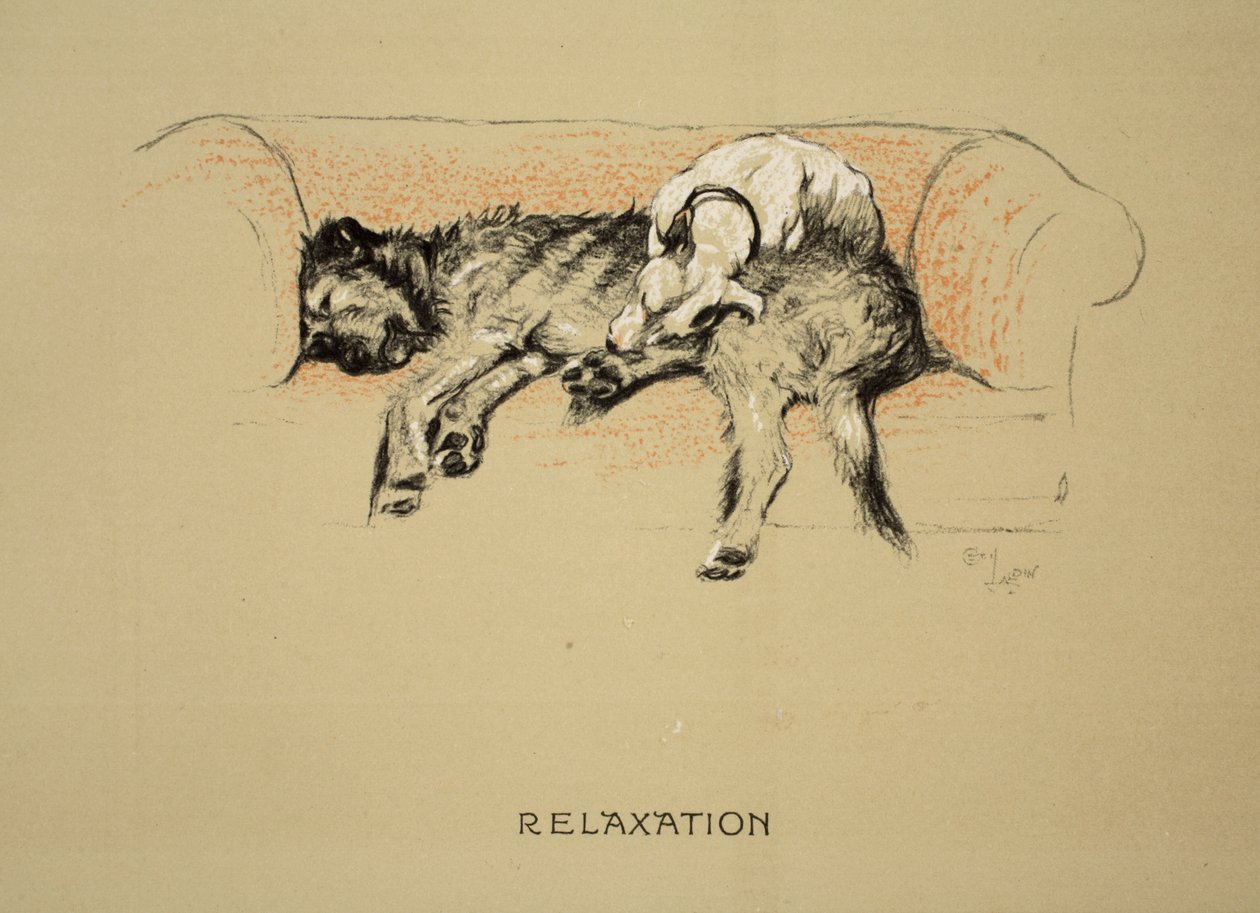 Entspannung, 1930, 1. Ausgabe von 