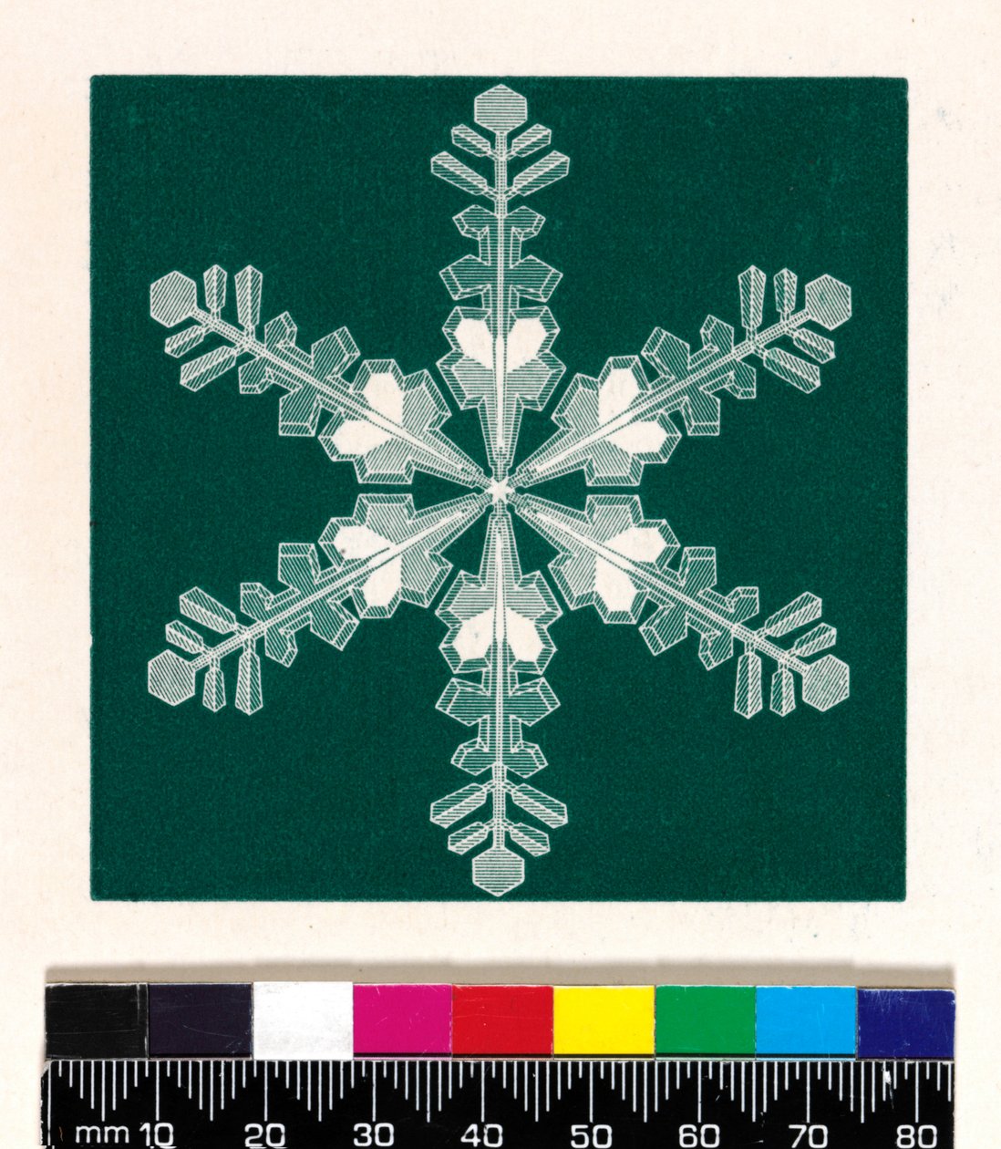 Schneekristalle von Cecilia Glaisher