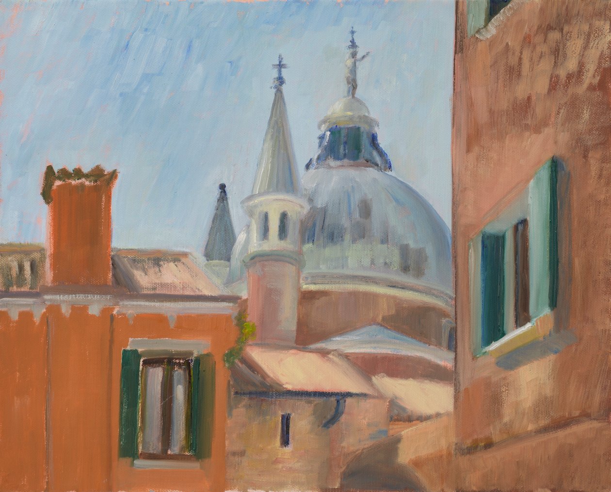 Sommerhitze, hinter dem Redentore von Celia Montague