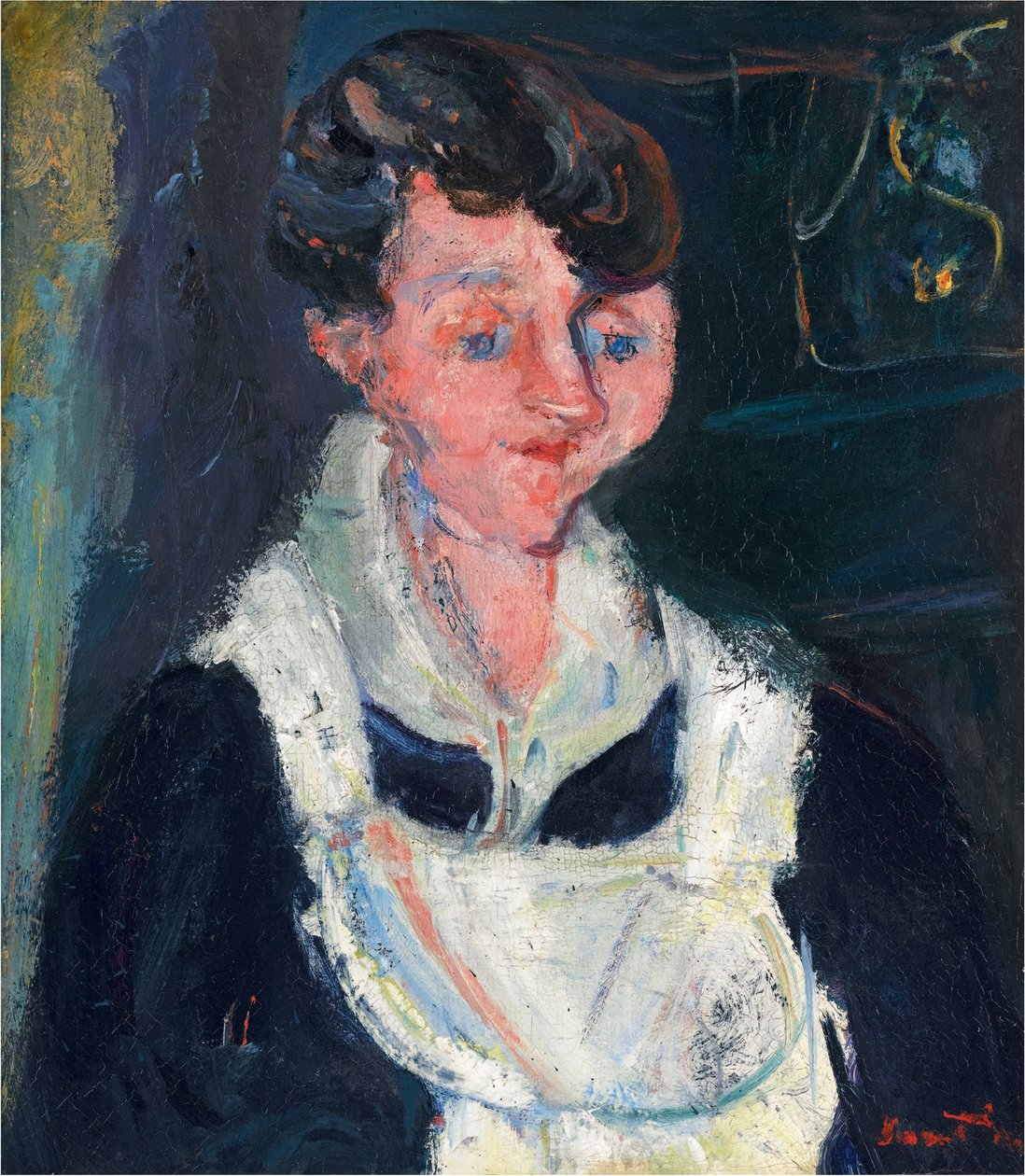 La Soubrette (Wartemädchen) von Chaim Soutine