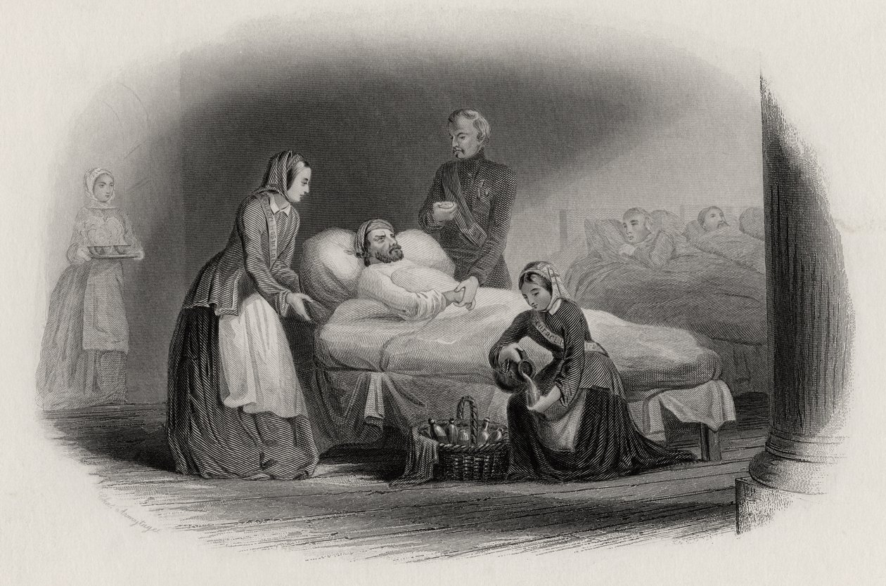 Miss Nightingale und die Krankenschwestern im Osten von Charles Armytage