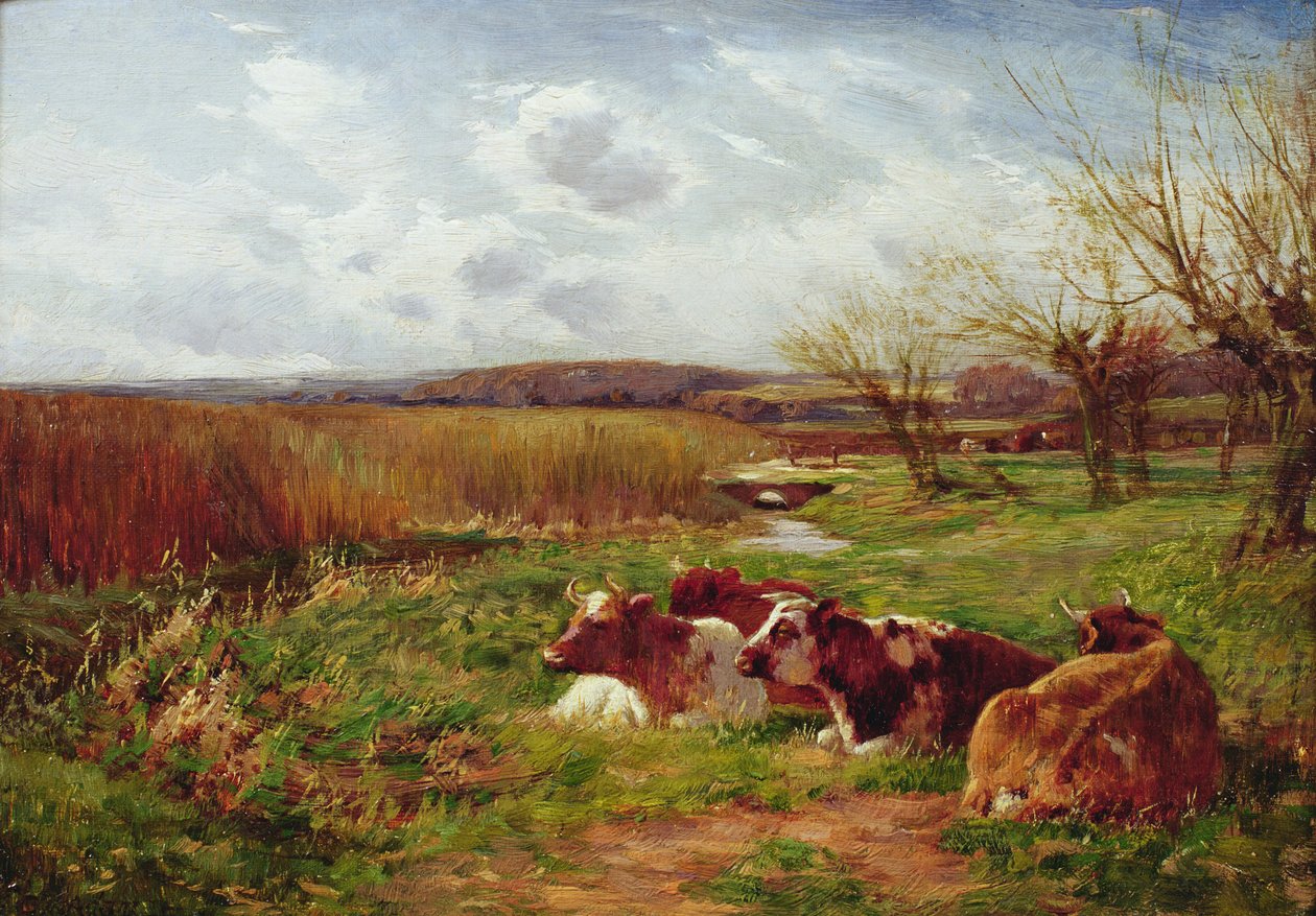 Auf der Wiese von Charles James Adams