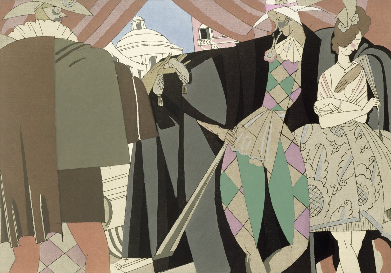 Italienische Komödie, ca. 1920 von Charles Martin