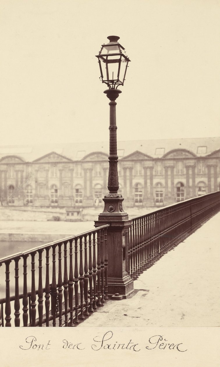 Pont des Saints Pères von Charles Marville
