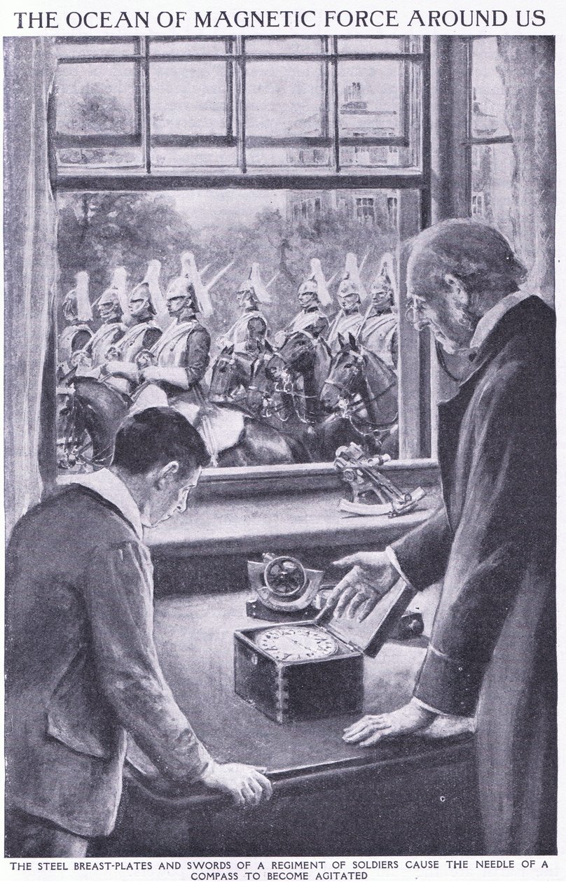 Der Ozean der magnetischen Kraft um uns herum von Charles Mills Sheldon