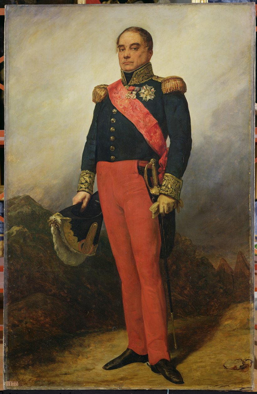 Georges Mouton (1770-1838), Graf von Lobau, 1835 von Charles Philippe Lariviere