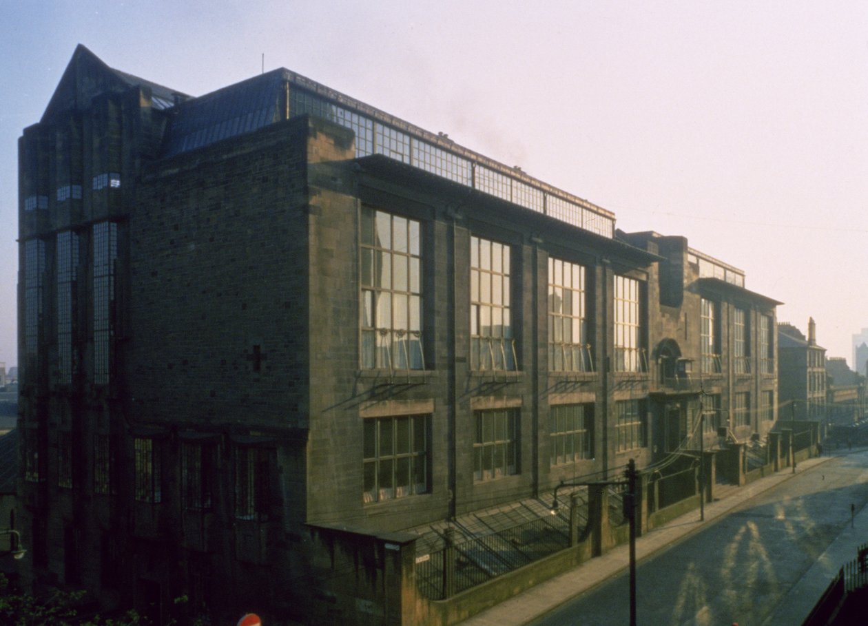 Außenansicht von Nordwesten, 1899 von Charles Rennie Mackintosh