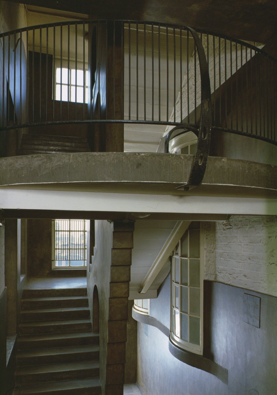 Ansicht der Osttreppe, gebaut 1897-99 von Charles Rennie Mackintosh
