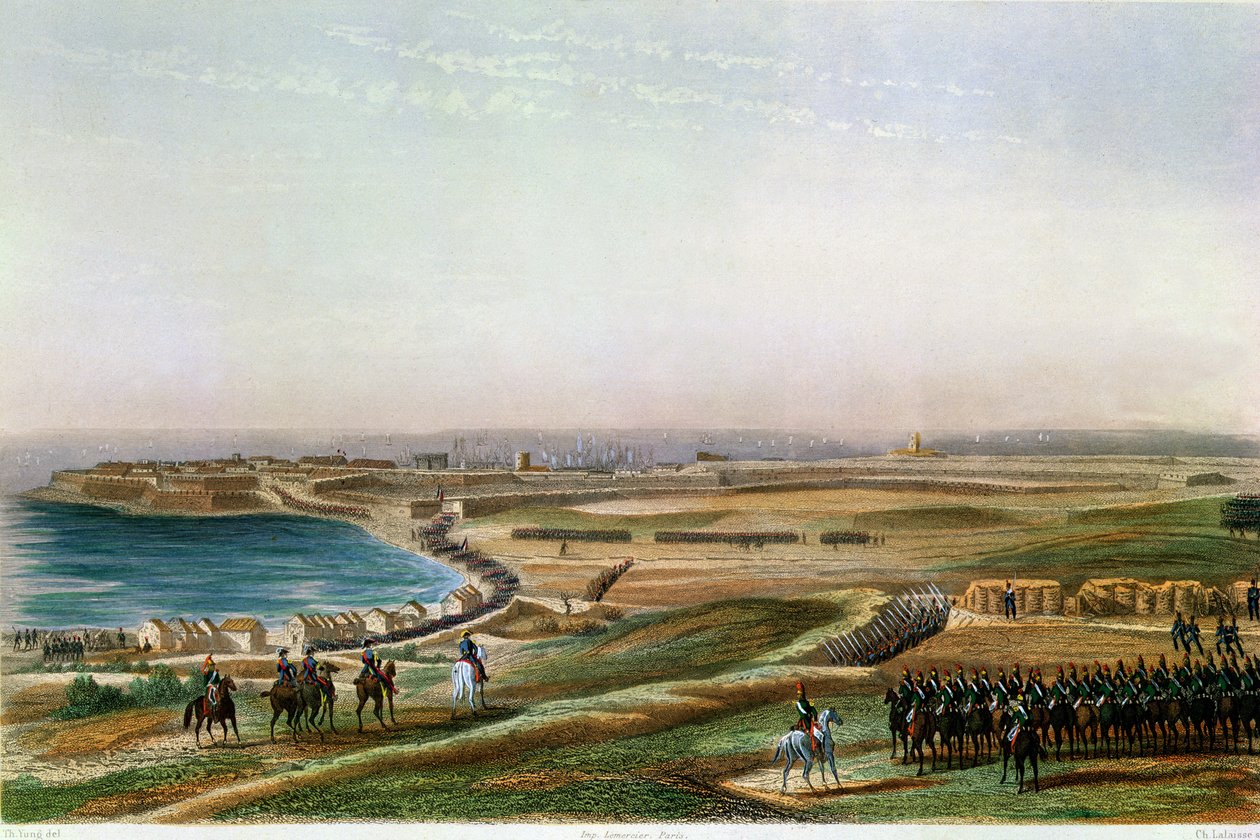 Die Einnahme von Gaeta, 19. Juli 1806 von Charles de Lalaisse
