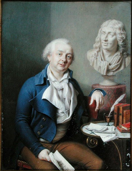 Porträt von Dazincourt (1747-1809) von Charles Marie Bouton