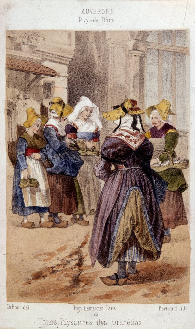 Gravur von Bour (19. Jahrhundert, Paris, dekorative Künste) von Charles (after) Bour