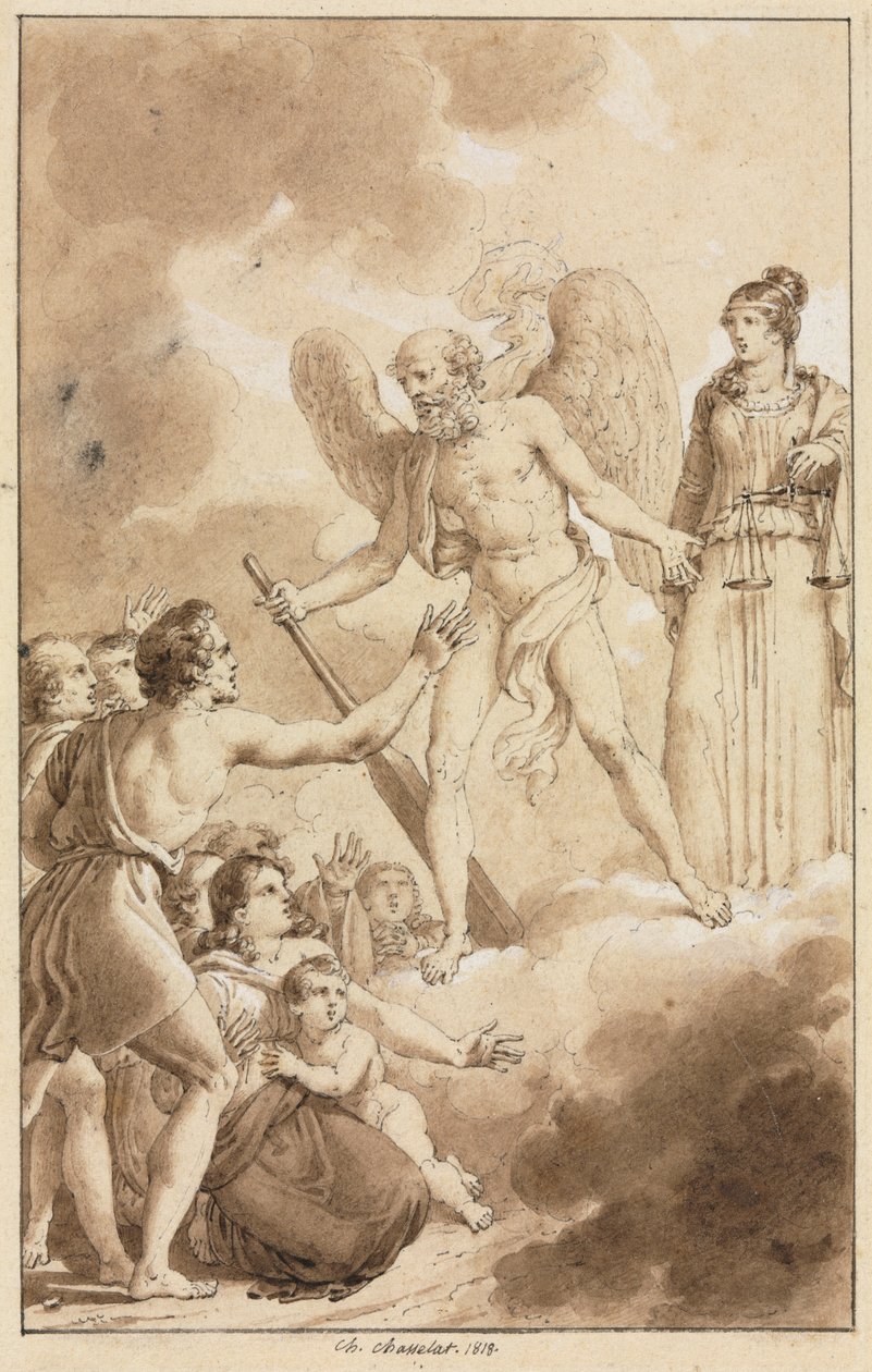 Allegorie, 1818 von Charles Abraham Chasselat