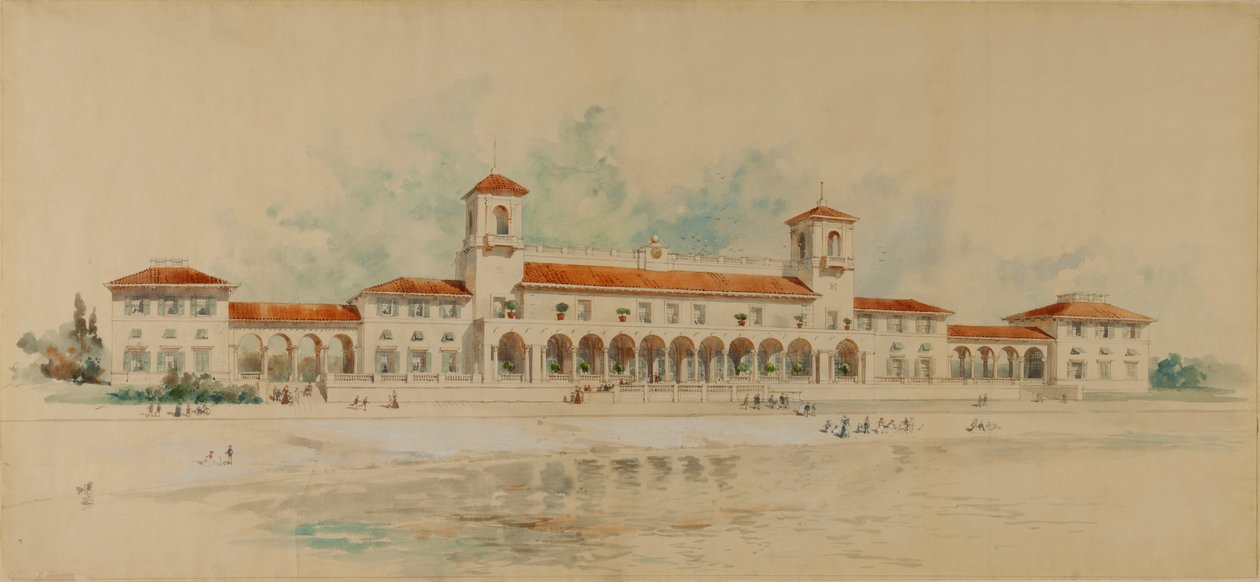 Hauptgebäude, Richmond Beach Park, Staten Island von Charles Adams Platt