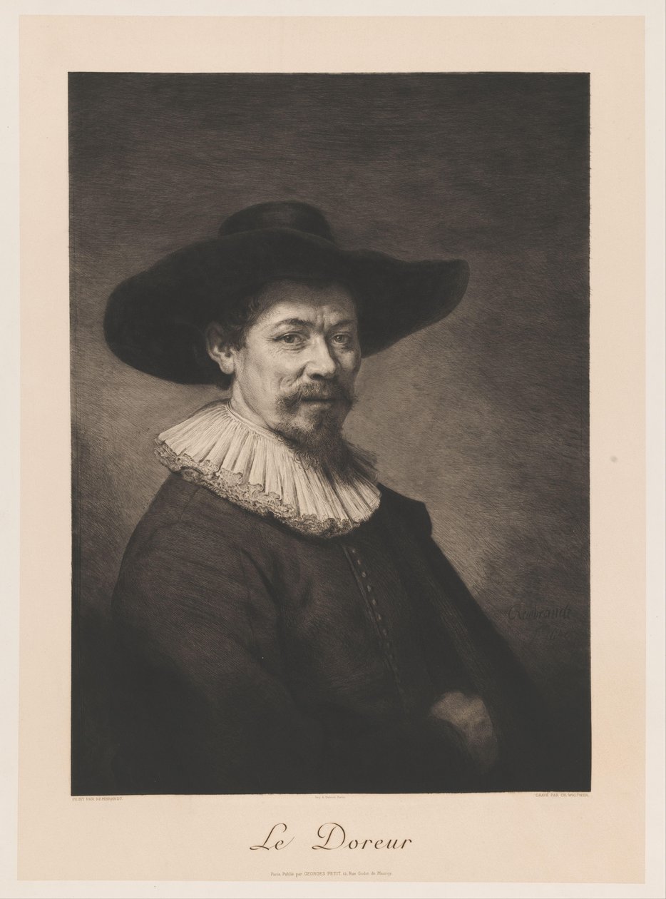 Porträt von Herman Doomer von Charles Albert Waltner