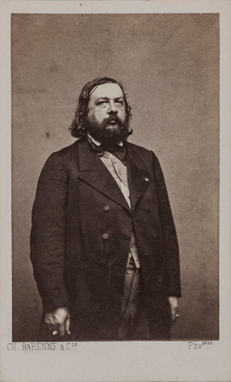 Porträt des Dichters Théophile Gautier 1811-1872, 1872 von Charles Amédée Barenne