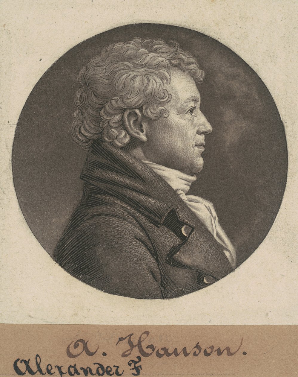 Alexander Contee Hanson von Charles B. J. Févret de Saint Mémin