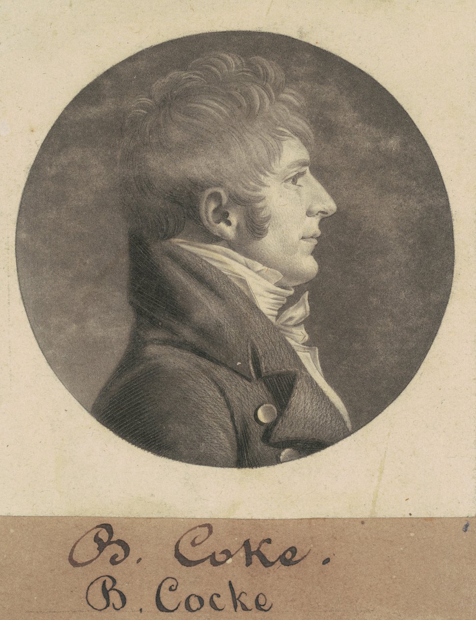 Benjamin Cocke von Charles B. J. Févret de Saint Mémin