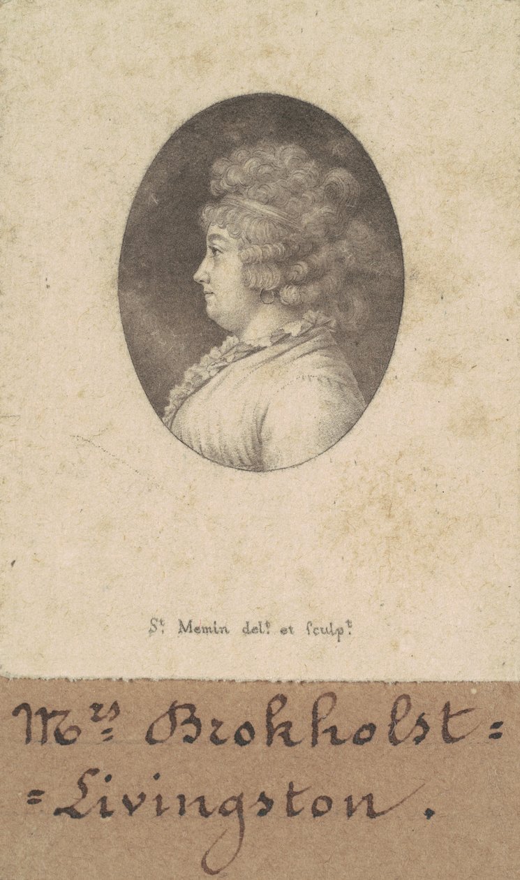 Catherine Keteltas Livingston von Charles B. J. Févret de Saint Mémin