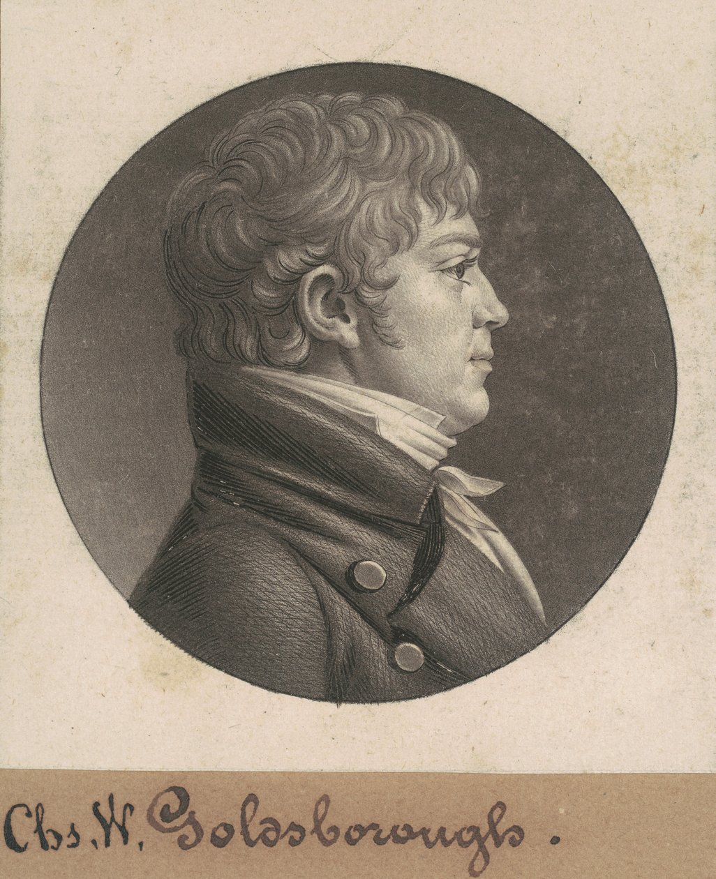 Charles W. Goldsborough von Charles B. J. Févret de Saint Mémin